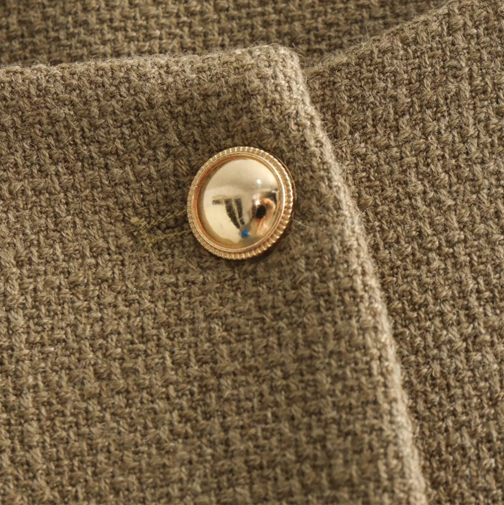 Intims - Veste Courte en Tweed à Col Rond pour Femme - 75319FR