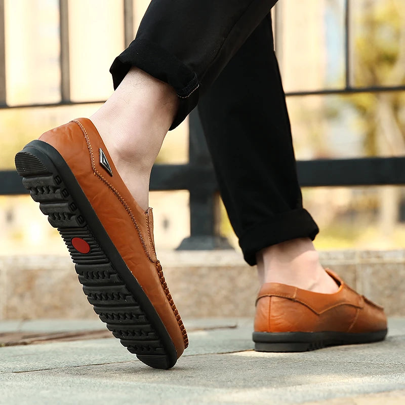 Intims - Mocassins souples en cuir pour homme - 34569FR