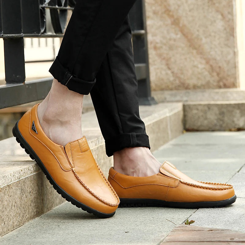 Intims - Mocassins souples en cuir pour homme - 34569FR