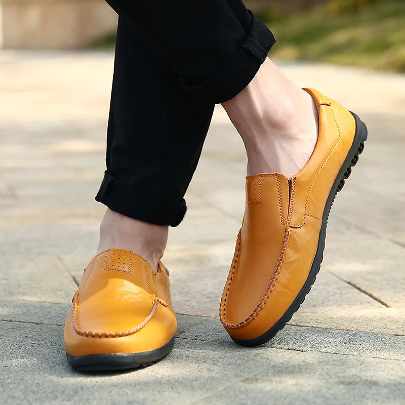 Intims - Mocassins souples en cuir pour homme - 34569FR