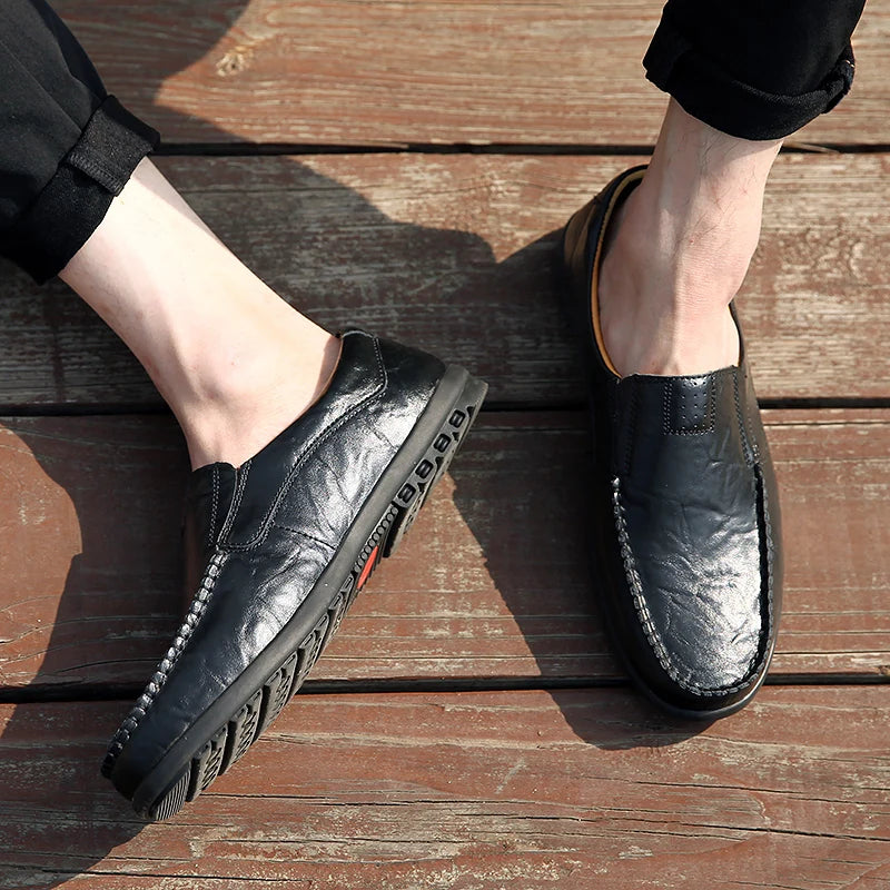 Intims - Mocassins souples en cuir pour homme - 34569FR