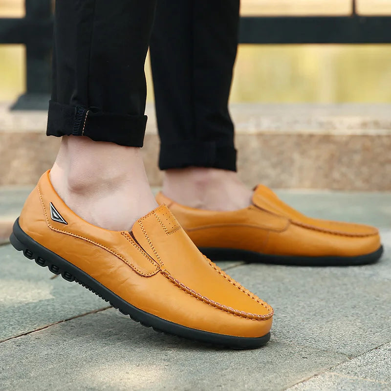 Intims - Mocassins souples en cuir pour homme - 34569FR