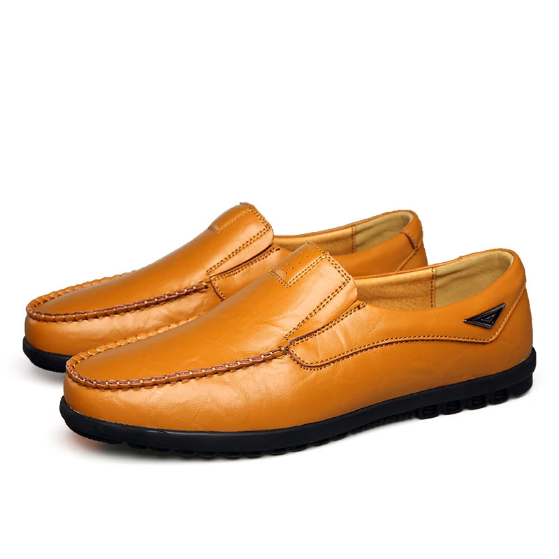 Intims - Mocassins souples en cuir pour homme - 34567FR