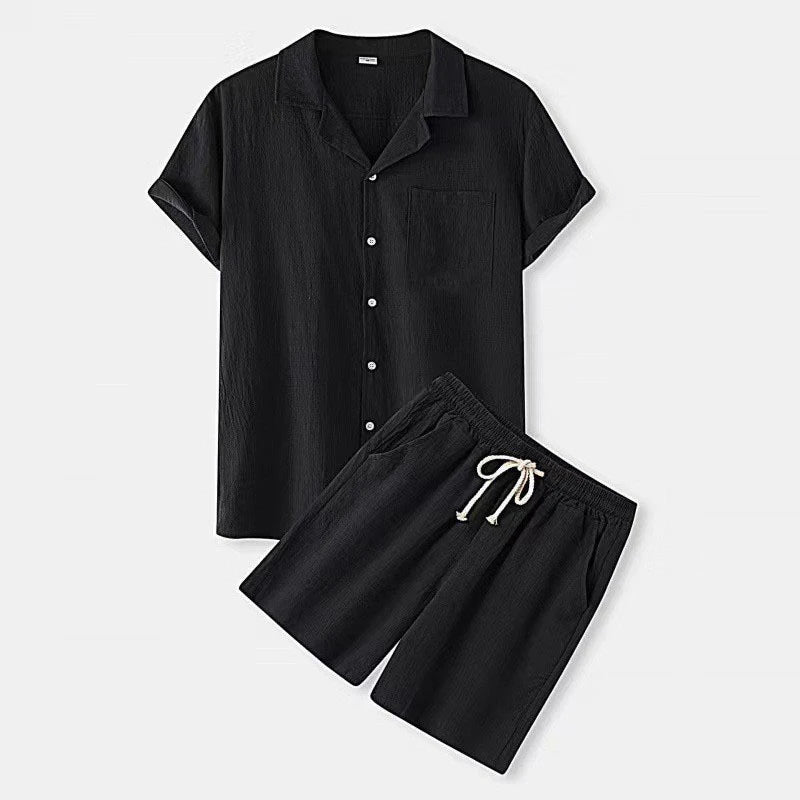 Intims -Ensemble Chemise & Short en Coton Respirant
