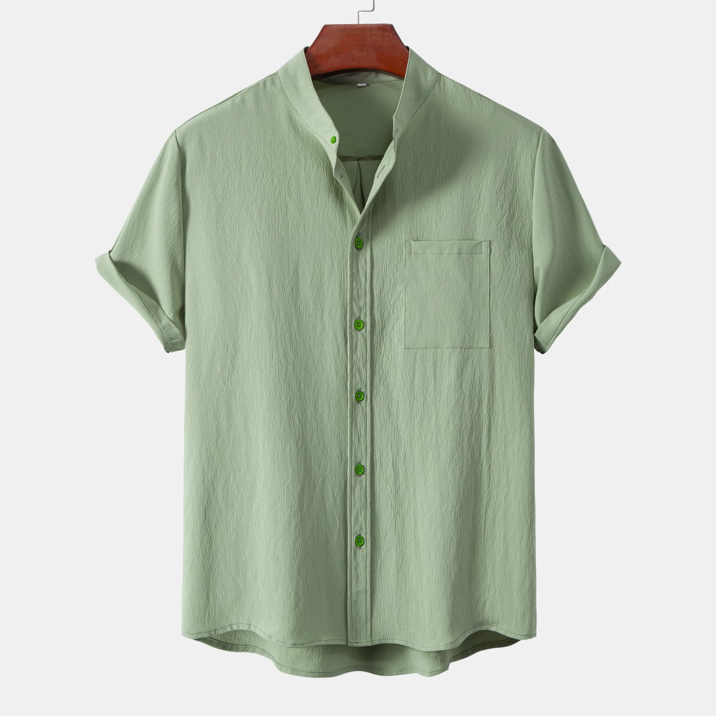 Intims - Chemise Décontractée à Col Mao Printemps & Été pour Hommes - 29471FR