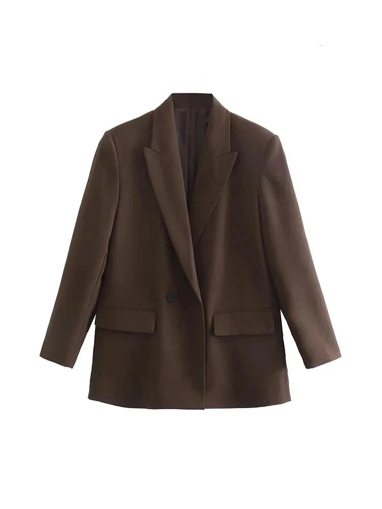Intims - Blazer Intemporel Couleur Automnale - 10001FR