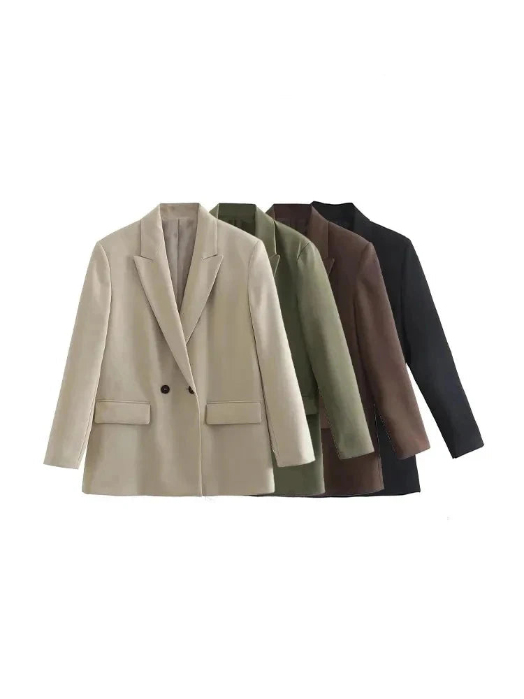 Intims - Blazer Intemporel Couleur Automnale - 10001FR
