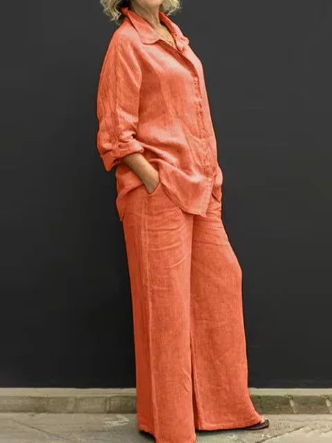 Intims - Ensemble Lin Femme Élégant Décontracté 2 Pièces