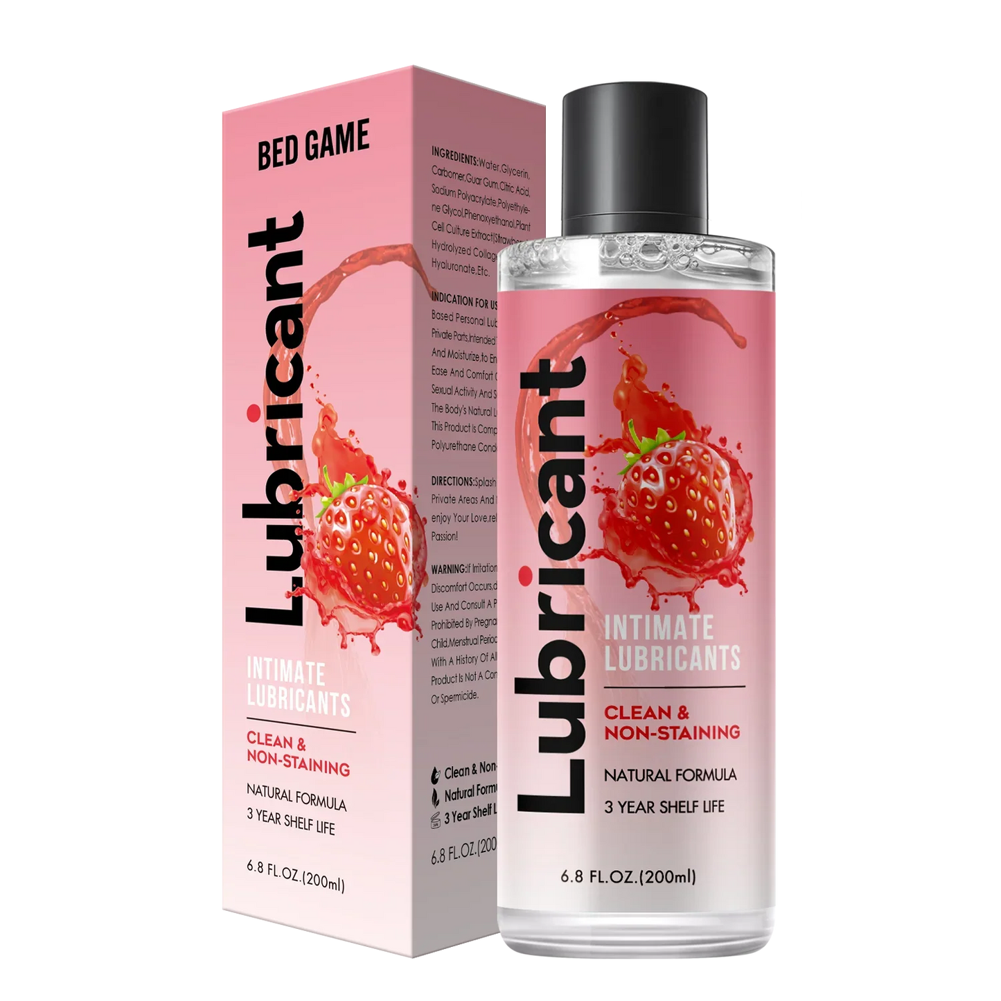 Lot de 2 Lubrifiants gels naturels à base d'eau