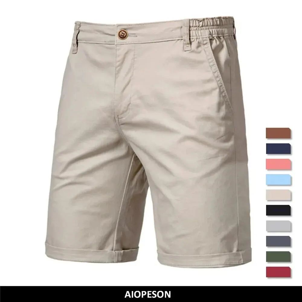 Short Chino en 100% Coton pour Homme