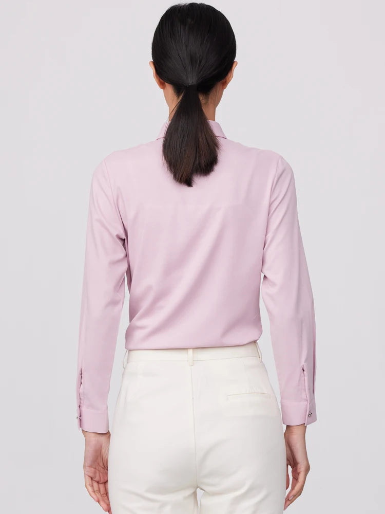 Intims - Chemise ajustée à boutons invisibles en fibres de bambou pour Femmes - 94836FR