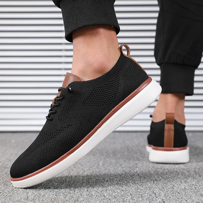 Intims -Chaussures de ville Homme Confort Absolu – Tissu Aéré