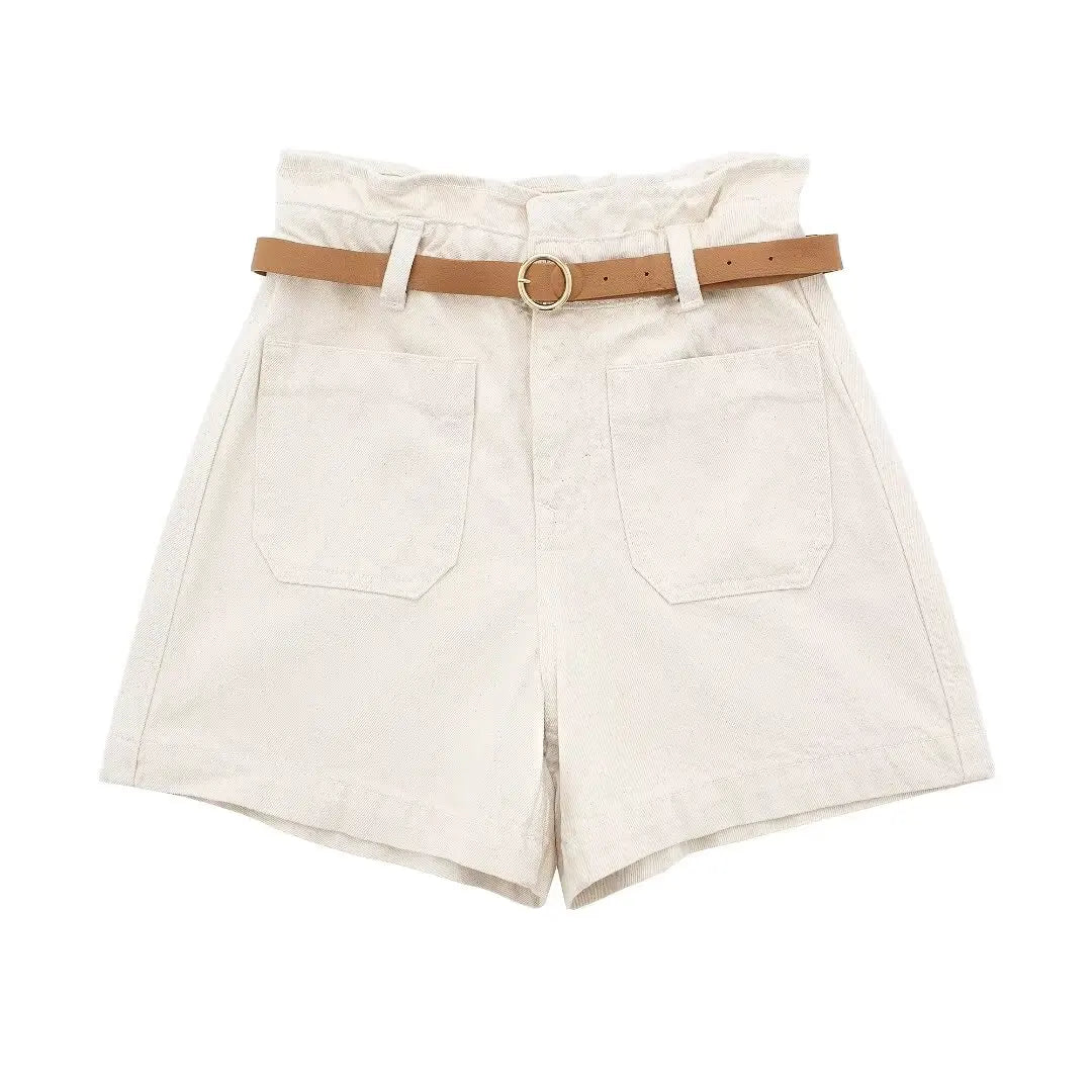 Intims - Short avec poches et ceintures intégrées pour Femme - 07294FR