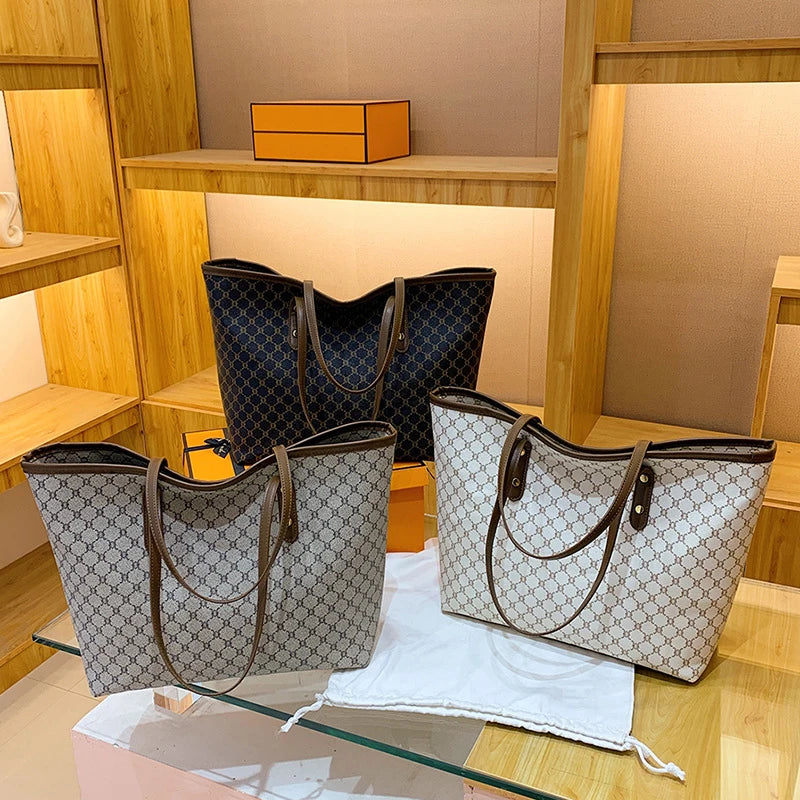 Intims - Sac à main Cabas en Cuir PU à motif Grande capacité - 92751FR