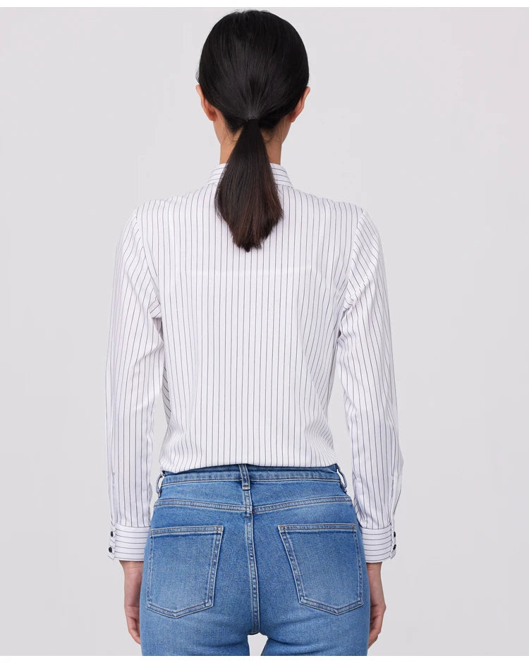 Intims - Chemise rayée à manches longues pour Femmes - 38452FR
