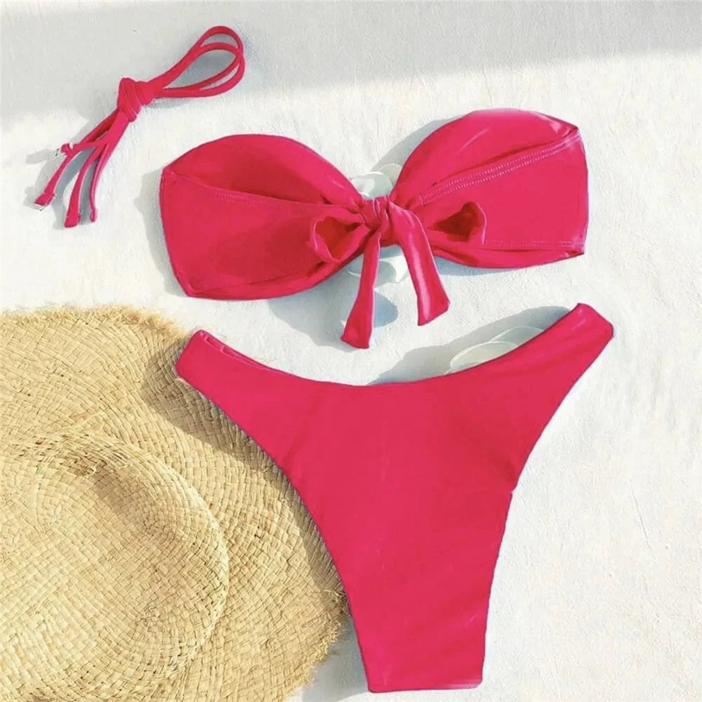 Intims - Maillot de bain brésilien sexy à fleurs - 72542FR