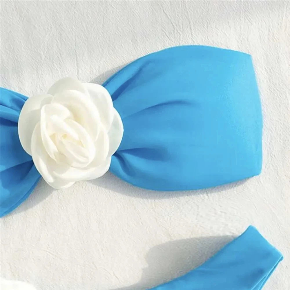 Intims - Maillot de bain brésilien sexy à fleurs - 72544FR