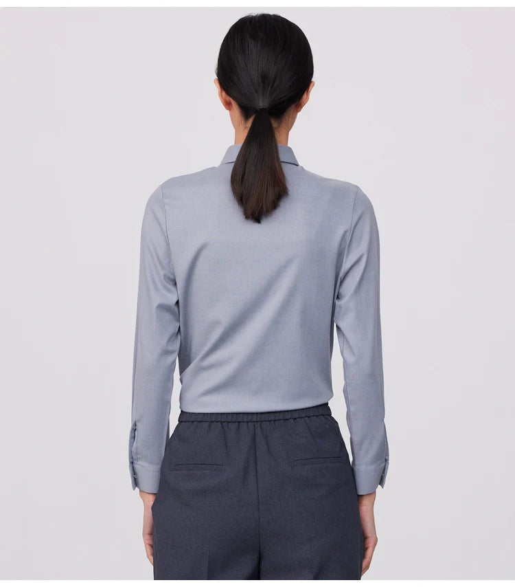 Intims - Chemise ajustée à boutons invisibles en fibres de bambou pour Femmes - 57241FR