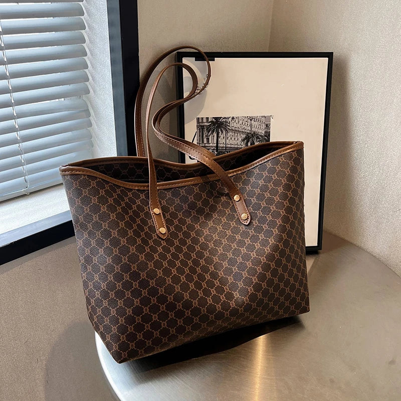 Intims - Sac à main Cabas en Cuir PU à motif Grande capacité - 92751FR