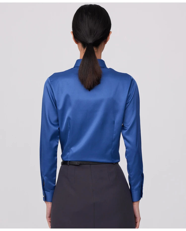 Intims - Chemise à manches longues toucher soie pour Femmes - 57692FR