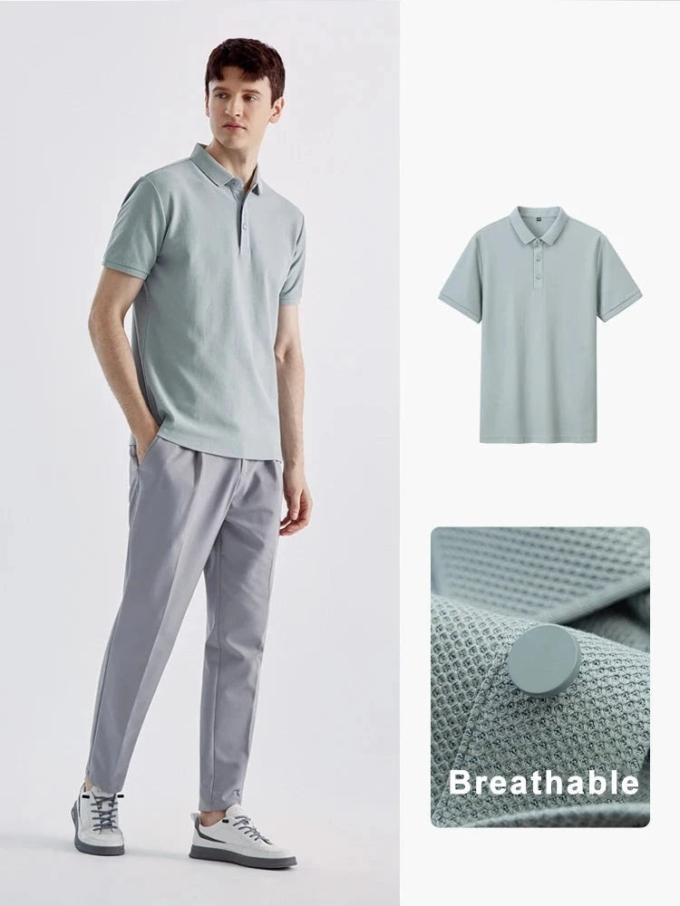 Intims - Polo d'Été en Coton Respirant pour Hommes - 97531FR