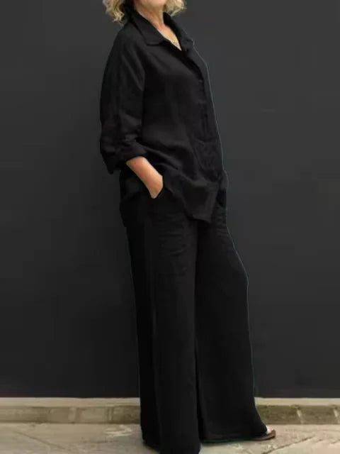 Intims - Ensemble Lin Femme Élégant Décontracté 2 Pièces