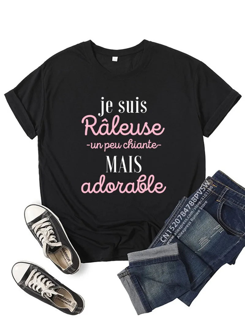 Intims - T-Shirt Col Rond avec Écriture - 28491FR