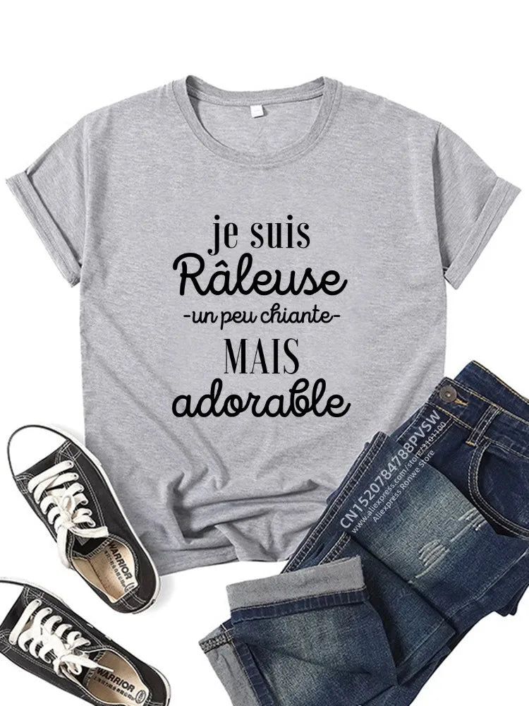 Intims - T-Shirt Col Rond avec Écriture - 28491FR
