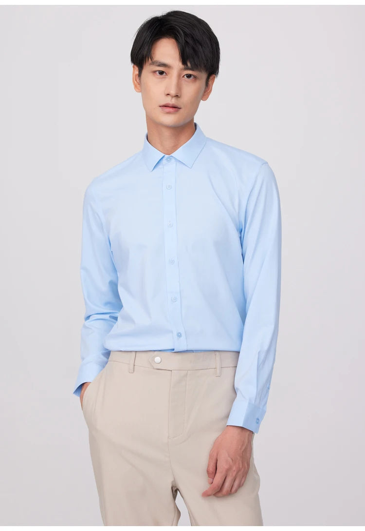 Intims - Chemise Classique en Fibre de Bambou pour Hommes - 00128FR