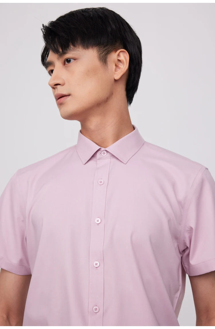 Intims - Chemise Classique Manches Courtes en Fibre de Bambou pour Hommes - 00133FR