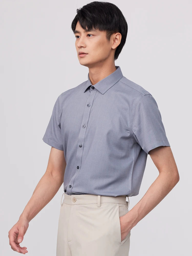 Intims - Chemise Classique Manches Courtes en Fibre de Bambou pour Hommes - 00131FR
