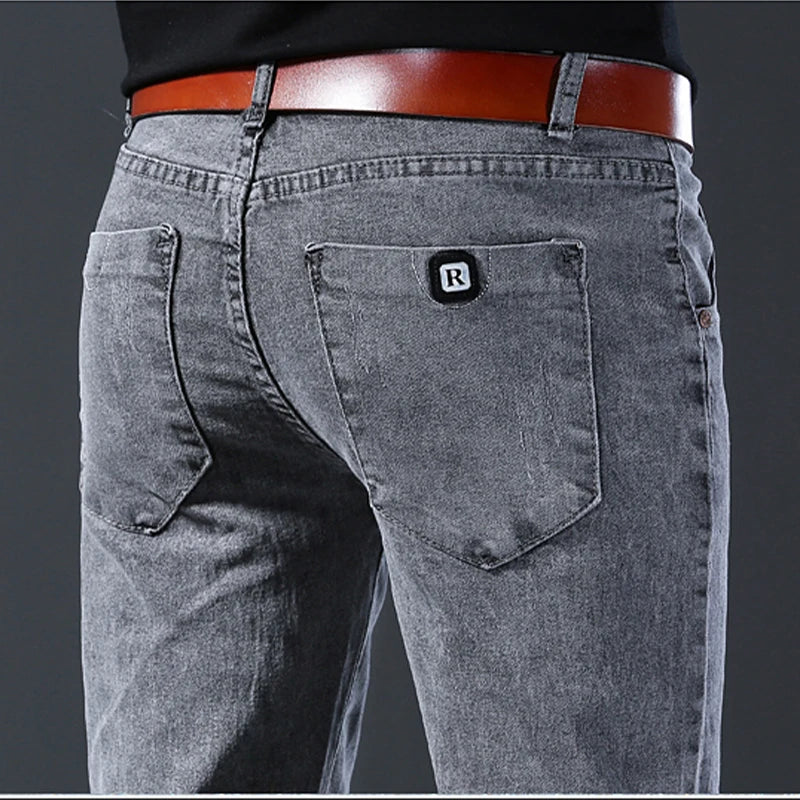 Jean slim gris pour homme
