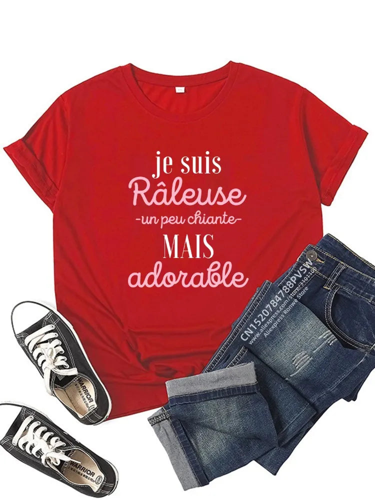 Intims - T-Shirt Col Rond avec Écriture - 28491FR