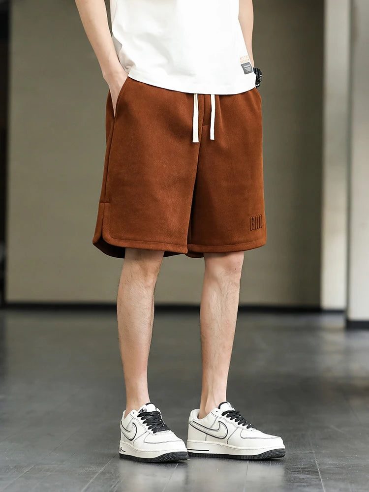 Intims - Short Baggy en Coton Grande Taille avec Cordon pour Hommes - 97531FR
