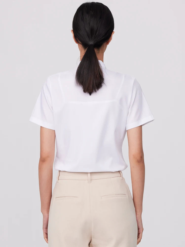 Intims - Chemisier Slim Fit Col Officier pour Femmes - 00123FR