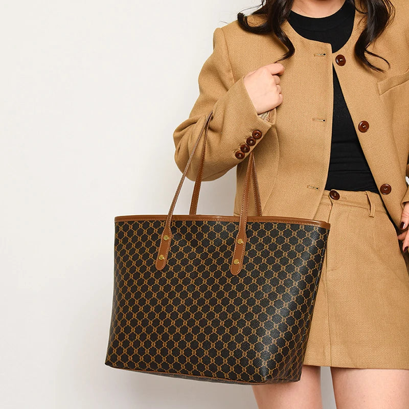 Intims - Sac à main Cabas en Cuir PU à motif Grande capacité - 92751FR