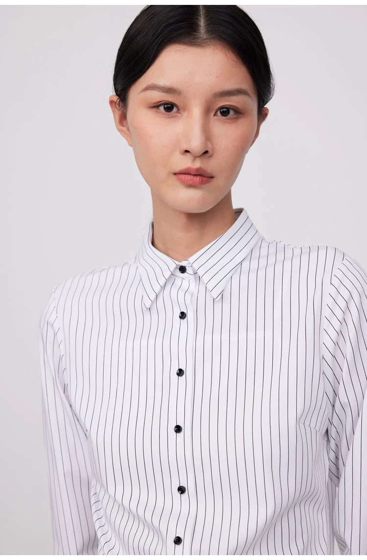 Intims - Chemise rayée à manches longues pour Femmes - 38452FR