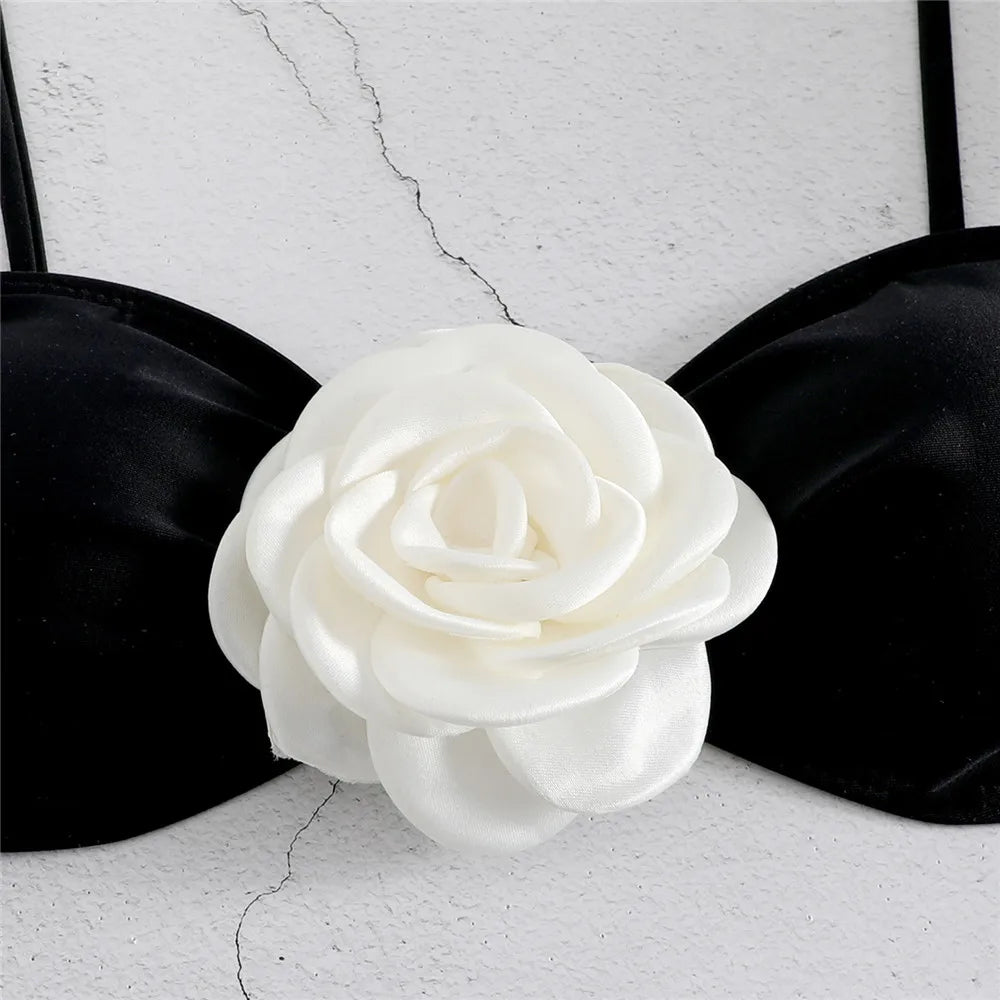 Intims - Maillot de bain brésilien sexy à fleurs - 72540FR