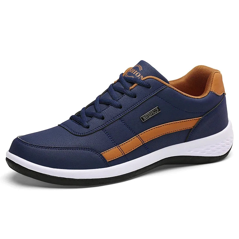 Baskets de ville en Cuir PU Confortable - Homme