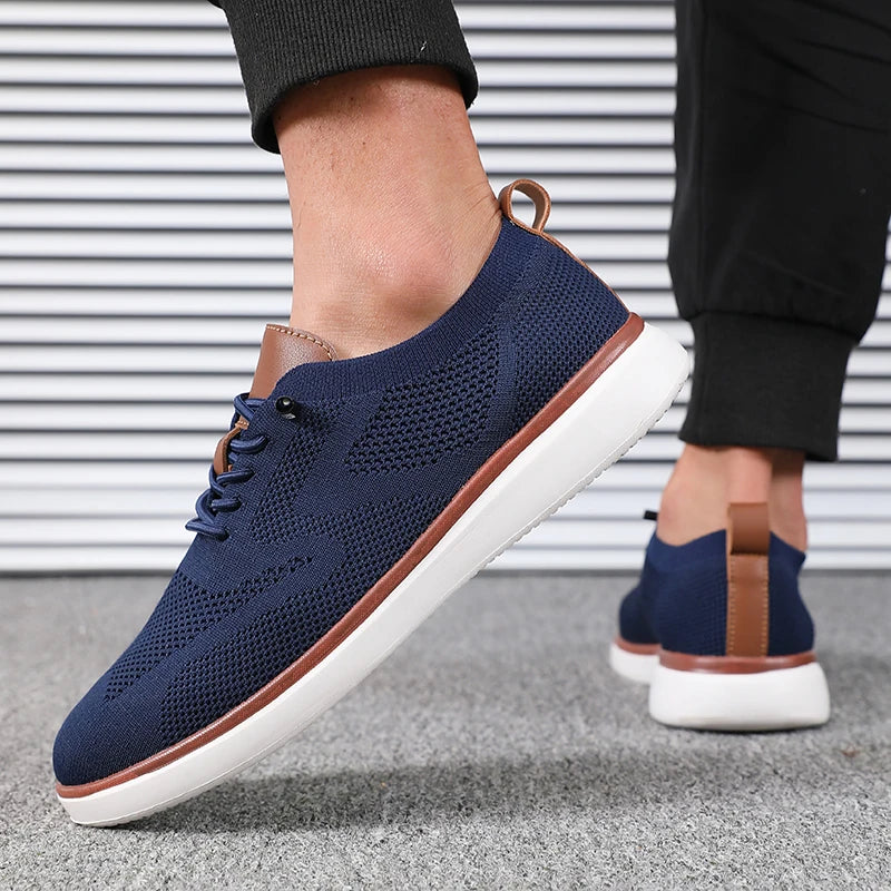 Intims -Chaussures de ville Homme Confort Absolu – Tissu Aéré