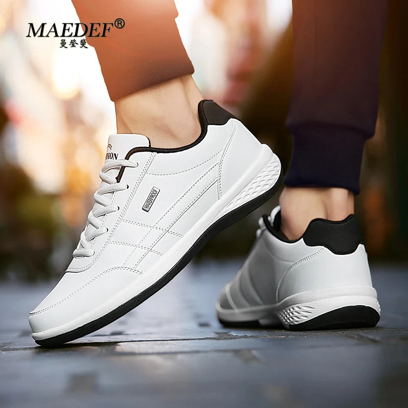 Baskets de ville en Cuir PU Confortable - Homme