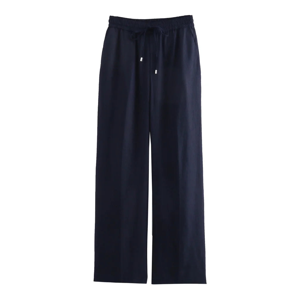 Intims- Pantalon ample en lin pour Femme - 86204FR