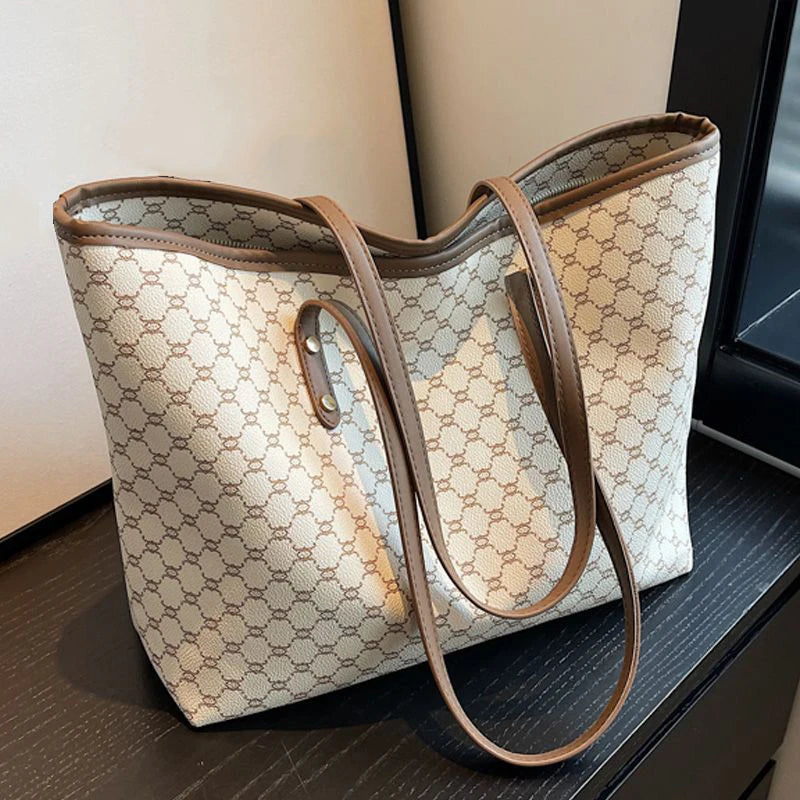 Intims - Sac à main Cabas en Cuir PU à motif Grande capacité - 92751FR
