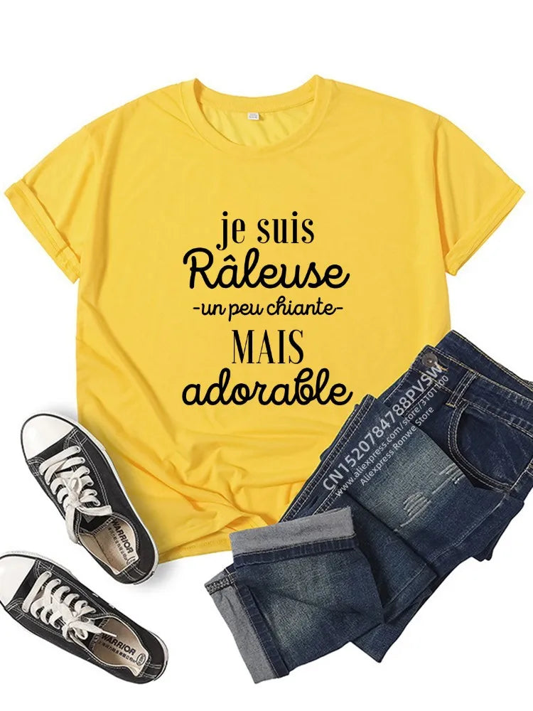 Intims - T-Shirt Col Rond avec Écriture - 28491FR