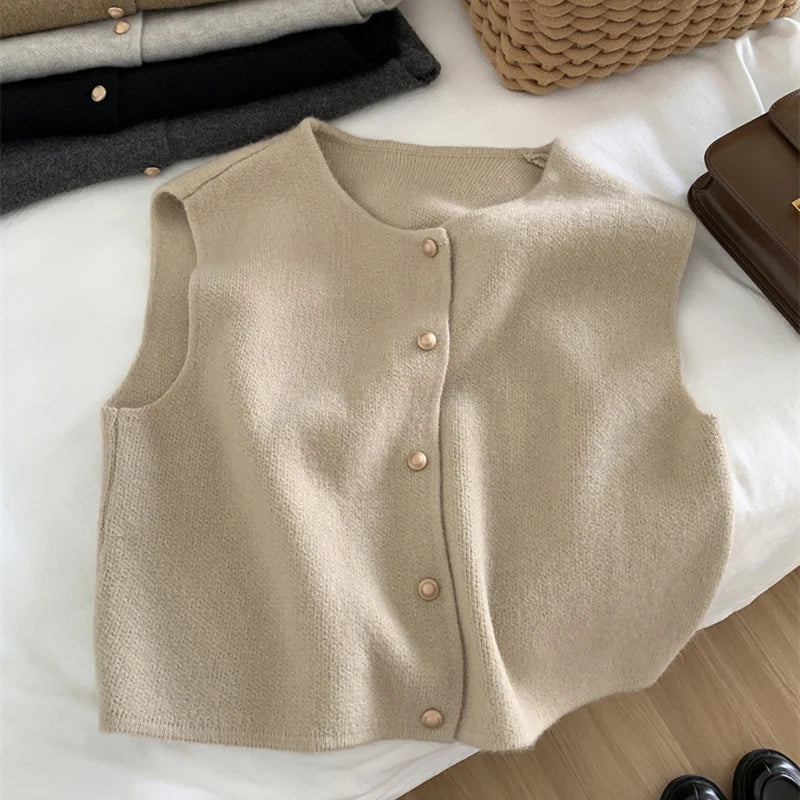 Intims - Cardigan Tricot sans manche élégant pour Femme - 92714FR