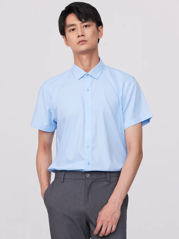 Intims - Chemise Classique Manches Courtes en Fibre de Bambou pour Hommes - 00130FR