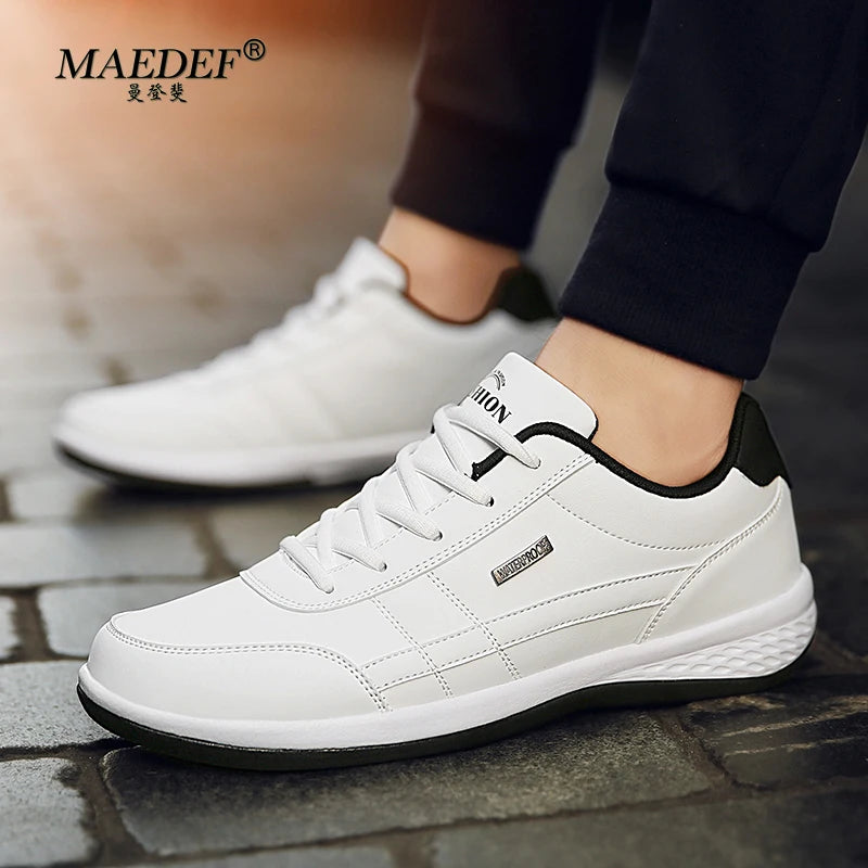 Baskets de ville en Cuir PU Confortable - Homme