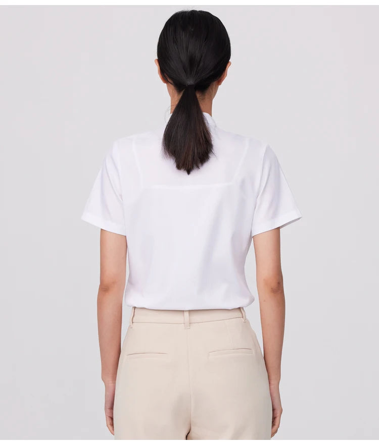 Intims - Chemisier Slim Fit Col Officier pour Femmes - 00123FR