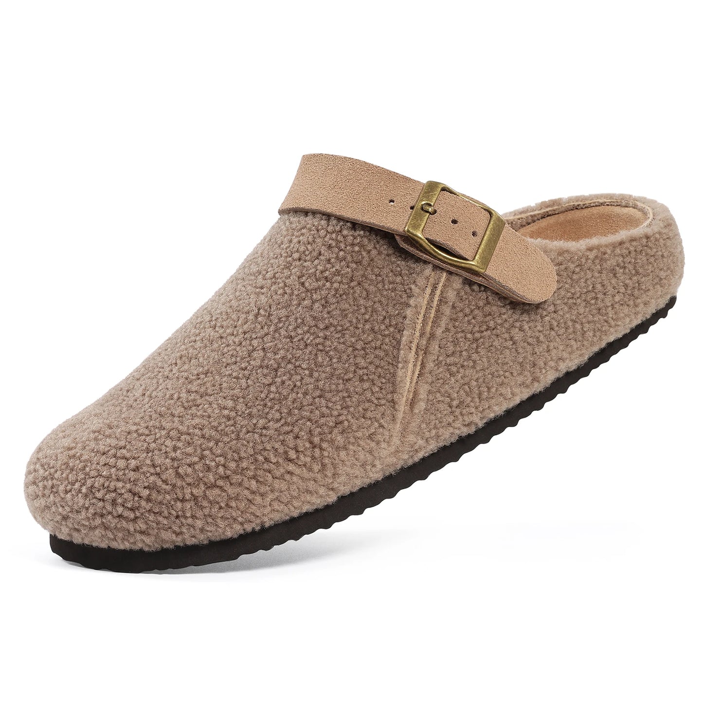 Mules Teddy en Peluche ULTRA Chaudes & Moelleuses