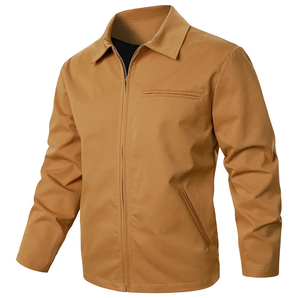 Veste Aviateur Mi-Saison Camel Homme